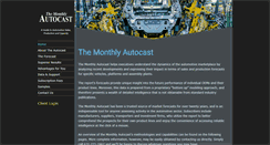 Desktop Screenshot of monthlyautocast.com
